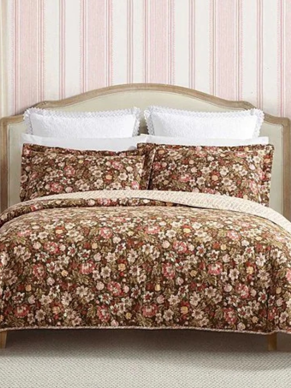 🍾 LAURA ASHLEY MARTA F/Q quilt set
